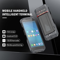 Colector de Datos Multifuncional Android PDA con Batería de Polímero de 5200mAh, WIFI de Doble Banda y Cámara de 20MP para Logística en Exteriores