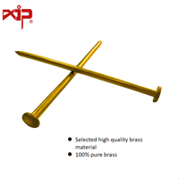 Clous à tête ronde en acier pour béton (1,0 mm - 3,3 mm) Personnalisation disponible ; pour une utilisation décorative dans les structures en bois