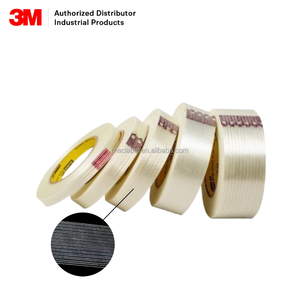 MACtape Résistance aux rayures <span class=keywords><strong>3M</strong></span> <span class=keywords><strong>Scotch</strong></span> 8915 Ruban de filament <span class=keywords><strong>transparent</strong></span> Fibres de verre continues Ruban adhésif en caoutchouc synthétique - Product Image 2