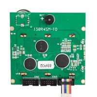 Layar LCD Ender 3 12864 dengan Tombol Kabel, Panel Kontrol Cerdas untuk Printer 3D Ender 3/CR-10
