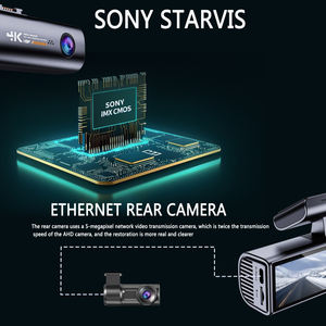 4K + 2K 2160P WIFI GPS Logger Dual Lens Car DVR Novatek 96675 Chip <span class=keywords><strong>Sony</strong></span> IMX415 Sensor Night Vision Dual Camera Dash Cam Recorder - Product Image 4