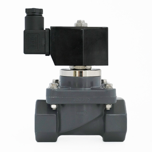 3/4 Zoll PVC-Magnetventil Säure beständiges UPVC CPVC-Magnetventil 12V - Product Image 2