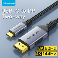 Cable Mindpure USB C a HDMI 4K 60Hz, Adaptador Tipo C a HDMI Compatible con Thunderbolt para MacBook, Laptop, Teléfono, TV