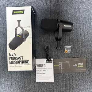 Microphone dynamique USB filaire MV7+ professionnel pour podcasting, blogging, streaming et enregistrement avec <span class=keywords><strong>un</strong></span> rapport signal/bruit de 60 dB - Product Image 3