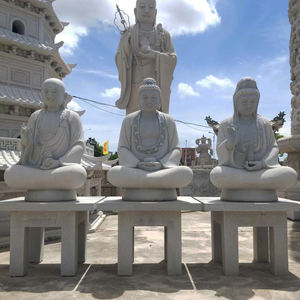 Statues de Kuan <span class=keywords><strong>Yin</strong></span> et <span class=keywords><strong>Quan</strong></span> <span class=keywords><strong>Yin</strong></span> en granit naturel sculpté sur mesure, en gros, de grande taille, à vendre - Product Image 4