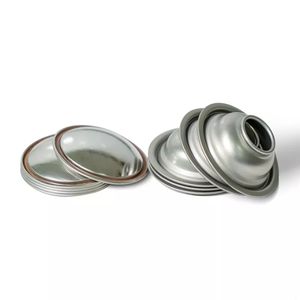 Emballage de canettes d'aérosol personnalisées, boîte de conserve en fer blanc avec dôme conique en métal, composants pressurisés pour usage chimique industriel - Product Image 6