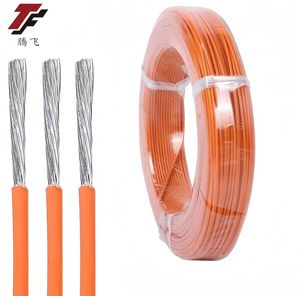 Nieuwe Product Maatwerk Fabriek Outlet Milieuvriendelijke Hoogspanning 20 22awg Elektrische Draden Vertind Koper 300V Kabeldraad - Product Image 3