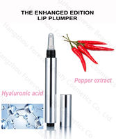 OEM Stylo repulpeur de lèvres argenté longue tenue, haute qualité, marque privée, produit phare