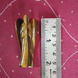 Figura de Cristal de Ojo de Tigre Natural de 3 Pulgadas, la Más Vendida, para Curación, Protección y Decoración del Hogar, Disponible a Precio de Fábrica - Product Image 1