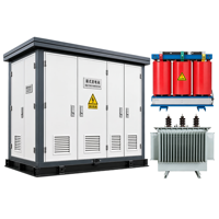Poste de transformation préfabriqué 10 kV 100-1600 kVA, poste de transformation compact, norme CE IEC, transformateur en coffret, OEM ODM