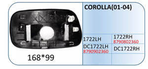 Auto Car Side <strong>Mirror</strong> <strong>Glass</strong> <strong>Replacement</strong> for TOYOTA COROLLA(1997-2002) YARIS ASIAN VERSION(Before 2006) - Product Image 3