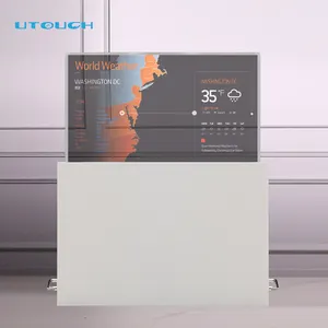 Layar OLED LCD Transparan Panel Otentik Lg 55 Inci Pc Layar Transparansi Tinggi OLED Interaktif