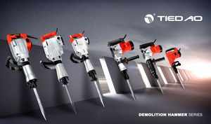 גבוהה באיכות powerhammer Tiedao TD6503 16KG נייד חשמלי בנזין מנוע בטון רוק כוח הריסת פטיש שקע - Product Image 5