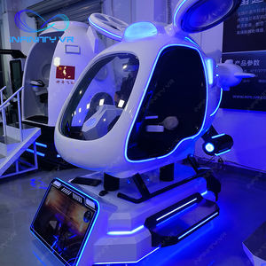 Nuevo diseño Vr Flight Simulator Helicóptero <span class=keywords><strong>Realidad</strong></span> <span class=keywords><strong>virtual</strong></span> Avión Simulador Juego 9D Vr Cockpit 360 Aircraft Vr Flying Chair - Product Image 4