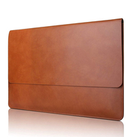 Sac à bandoulière pour ordinateur portable de haute qualité, imperméable, en similicuir, pochette pour tablette, housse pour ordinateur portable personnalisée