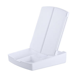 ثلاثة ألوان للاختيار منها، مرآة مكياج صغيرة قابلة للطي مع صندوق تخزين للمكياج - Product Image 6