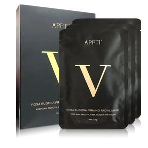 Masque facial raffermissant <span class=keywords><strong>APPTI</strong></span> Rosa Rugosa V Line, lifting, peau douce et lisse, soin anti-âge - Product Image 1