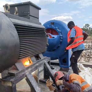 Pompe centrifuge électrique à flux mixte à haute capacité de débit pour l'aspiration d'eau de crue à une seule étape - Product Image 5