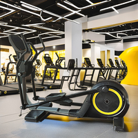Nouveau design de la machine de vélo d'exercice électrique et manuel d'intérieur, système de freinage magnétique, vélo elliptique pour usage domestique