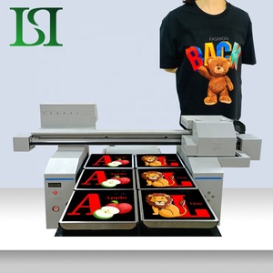 LSTA1A2-808 New 2022 2/4/6 Station High Speed 6590 10/11/12 Multicolor CMYKW DTG Cotton Tshirt Printer <strong>T</strong>-<strong>shirt</strong> Printing Machine - Product Image 1