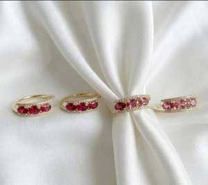 9KT Yellow Gold Radiant Spinel & <b>Diamonds</b> <b>Ring</b> - Product Image 1