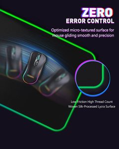 Kích thước lớn RGB ánh sáng Chuột chơi game <span class=keywords><strong>pad</strong></span> với sạc không dây cho văn phòng hoặc chơi game - Product Image 2