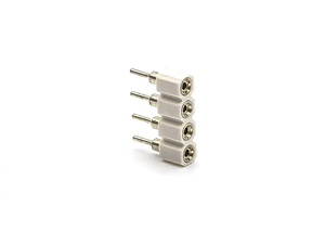ขั้วต่อส่วนหัวสำหรับหญิง H3.0mm 1*4P DIN 2.54มม. สำหรับ PCB วัสดุสัมผัสทองเหลืองและที่อยู่อาศัยไนล่อน - Product Image 5