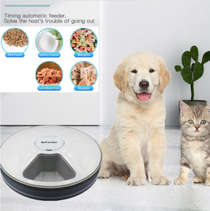 Smart Automatic Programmable <strong>Timer</strong> Dry and Wet <strong>Food</strong> Dispenser Auto Timed Pet Feeder for <strong>Cat</strong> and Small Medium Dog - Product Image 5