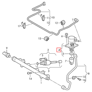 <span class=keywords><strong>Pompe</strong></span> à carburant haute pression (HPFP) 05E127027A 05E127027G pour Volkswagen <span class=keywords><strong>Golf</strong></span> Tiguan Passat Audi A3 Q2 2013-2023 - Product Image 5