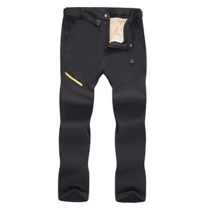 Pantalones de <span class=keywords><strong>Senderismo</strong></span> para Hombre y <span class=keywords><strong>Mujer</strong></span>, Ligeros, de Cintura Media, de Secado Rápido, Transpirables, con Forro <span class=keywords><strong>Desmontable</strong></span> de Lana de Cordero Gruesa - Product Image 1