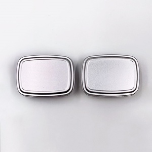 Boîte rectangulaire en métal avec couvercle en aluminium pour épices, thé, gâteaux, cadeaux, stockage alimentaire - Product Image 2