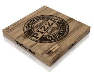 Vente en gros boîte d'épreuvage pour pâte à <span class=keywords><strong>pizza</strong></span> avec logo personnalisé16 pouces boîte à <span class=keywords><strong>pizza</strong></span> noire emballage de caja de <span class=keywords><strong>pizza</strong></span> en carton ondulé - Product Image 5
