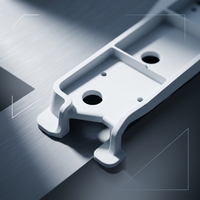 Pièces usinées sur mesure en aluminium complexe par usinage CNC 5 axes, à tolérances strictes, pour structure mécanique