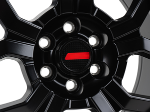 ล้อแม็กซ์ SHIN-509 Black Axis Beadlock Forged Alloy Wheels - <span class=keywords><strong>Nismo</strong></span> <span class=keywords><strong>17</strong></span> x 8.5  รูยึด: 6 x 114.3 มม. ออฟเซ็ต: +20 มม. - Product Image 5