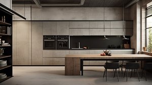 Armoires de cuisine écologiques personnalisées de style européen et australien de luxe léger en bois de pin massif avec plan de travail en quartz - Product Image 3