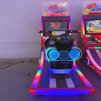 Machine de jeu simulateur de conduite à monnayeur, machine de jeu de course automobile cool, simulateur de course automobile individuel, garantie 1 an