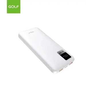 Pemasok Display Digital LCD 10000mAh disesuaikan pengisi daya baterai Lithium OEM USB ganda 22.5W pengisian cepat Bank daya 10000mAh