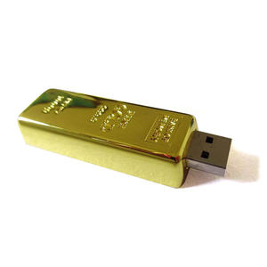 Chiavetta USB Golden Bar 1GB 2GB 4GB con Logo Personalizzato, Memoria USB 3.0 2.0 16GB, Pennetta USB Promozionale in Metallo - Product Image 4