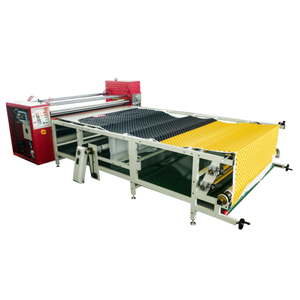 Factory 1.9m Wide Roll-Roll Heat Press Machine Large Format Rotary Sublimation Semi-Automatic Garment Heat Transfer for