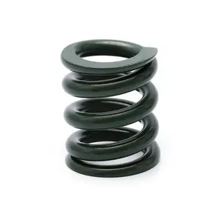 Heavy-duty carbon steel compression spiral vibration damping spring with wire diameter of 5mm