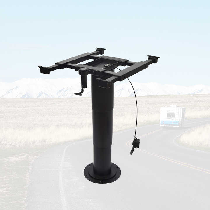 Caravan Adjustable RV Boat Table Pedestal - Durable & Versatile