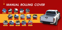La mejor camioneta retráctil Roll N Lock Cover tapa de aluminio para bañera protector de cama de maletero para Ford Ranger 2023 gran oferta plegable