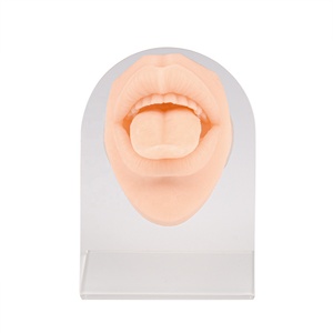 Modelo <span class=keywords><strong>de</strong></span> Silicona <span class=keywords><strong>de</strong></span> Lengua Mordida por <span class=keywords><strong>Serpiente</strong></span> <span class=keywords><strong>para</strong></span> Práctica <span class=keywords><strong>de</strong></span> Perforación Labial, Piezas <span class=keywords><strong>de</strong></span> Cuerpo <span class=keywords><strong>para</strong></span> Práctica <span class=keywords><strong>de</strong></span> Perforación Bucal, Ciencia Médica - Product Image 1