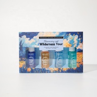 Parfum Kosy Mosy Sweet Banana pour femmes, parfum fruité unique, 40 ml * 4, spray corporel, parfum banane