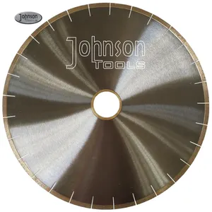 Professional 400mm Silent High Frequency Slivered Welding Marble Diamond Saw Blades Cutting Discs