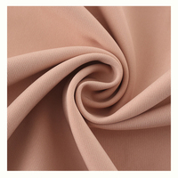 Tissu polyester spandex double couche 200 g/m² 75D en gros pour costumes, robes et pantalons