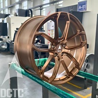 Jantes forgées monobloc DCTC Gold 5x120/5x112 19-22 pouces, nouveau bronze 25 mm, alliage personnalisé 6061-T6 pour Mercedes AMG