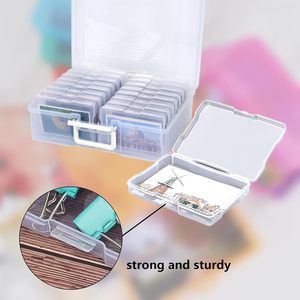 Transparent PP Injection Molded Rectangle Clothing <b>Storage</b> Case <b>Photo</b> Keeper Multifunctional Stackable - Product Image 3