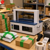 Machine d'emballage à haute vitesse KUNJIN pour boîtes, matériaux imprimés, livres, magazines, brochures, prospectus, étiquettes suspendues
