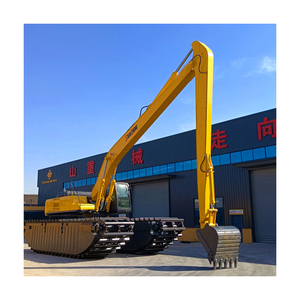 Arine-Barco de dragado anfibio con excavadora de doble uso, nueva excavadora de vías fluviales con orugas - Product Image 3